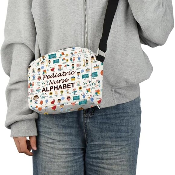 Elegant Crossbody Bag for Nurses - Perfect Gift for Peds & PICU Professionals - Picture 4 of 7